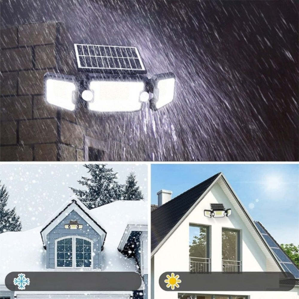Dual Induction PIR Motion Sensor Solar Wall Lamp-LED Solar Fairy Lights