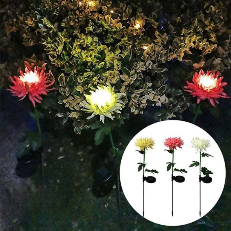 Outdoor Garden Flower Light-LED Solar Fairy Lights
