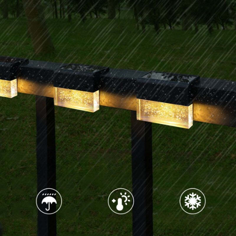 Solar Powered Outdoor Deck Light-LED Solar Fairy Lights