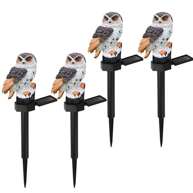 LED Solar Owl Decorative Light-LED Solar Fairy Lights