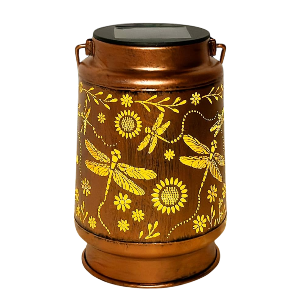 Pack Of 1 Sunflower Solar Lantern Lights Garden Decor Lamp