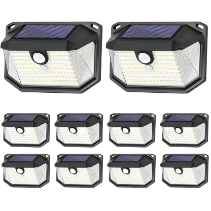 Super Bright 178 LEDs Motion Sensor Wall Light