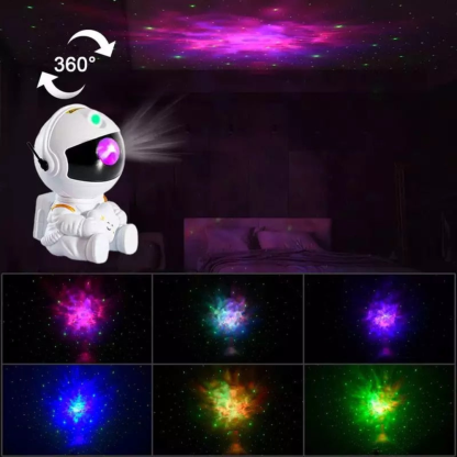 Astronaut Galaxy Projector With Remote Control-LED Solar Fairy Lights