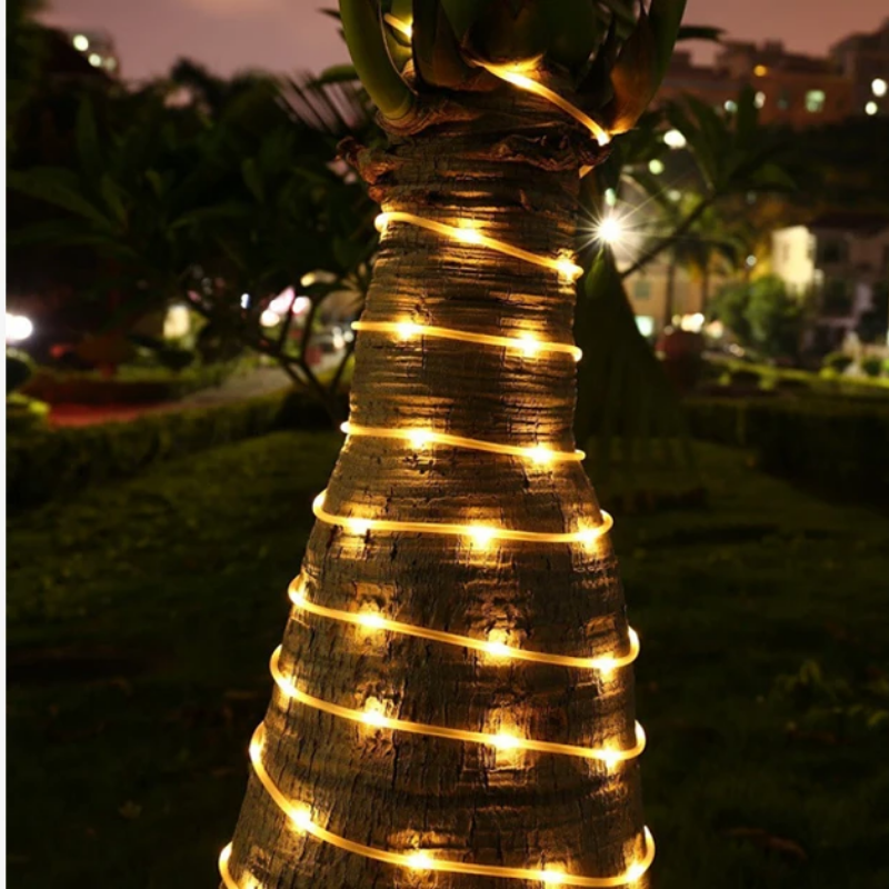 LED Solar Rope String Lights-LED Solar Fairy Lights