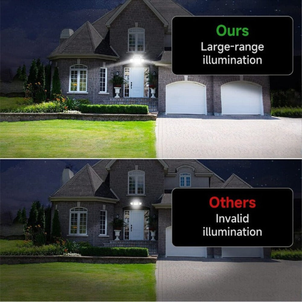 Dual Induction PIR Motion Sensor Solar Wall Lamp-LED Solar Fairy Lights
