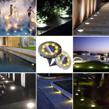 LED Solar Ground Light For Outdoor-LED Solar Fairy Lights