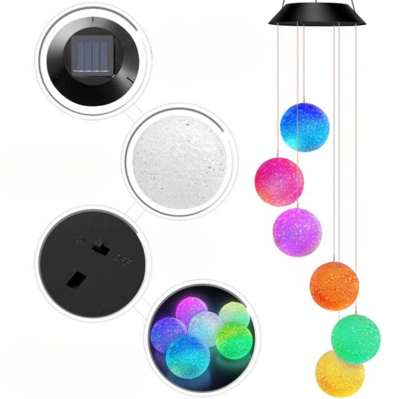 Decorative Hanging Ball Light-LED Solar Fairy Lights