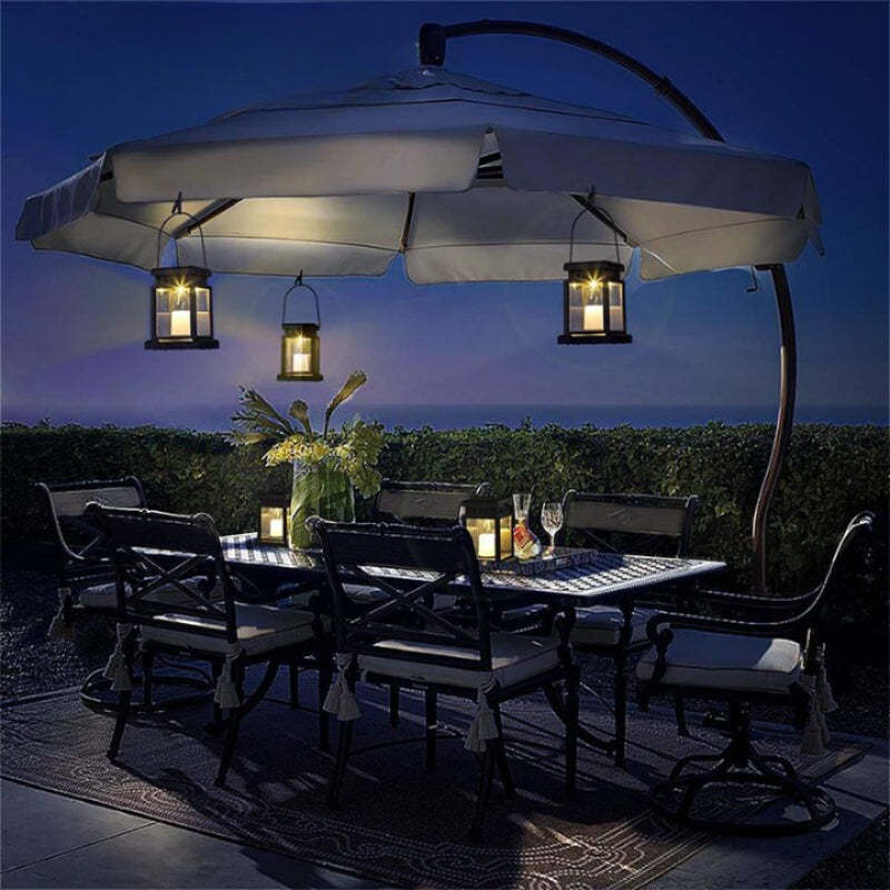 Outdoor Solar Flickering Candle Light-LED Solar Fairy Lights
