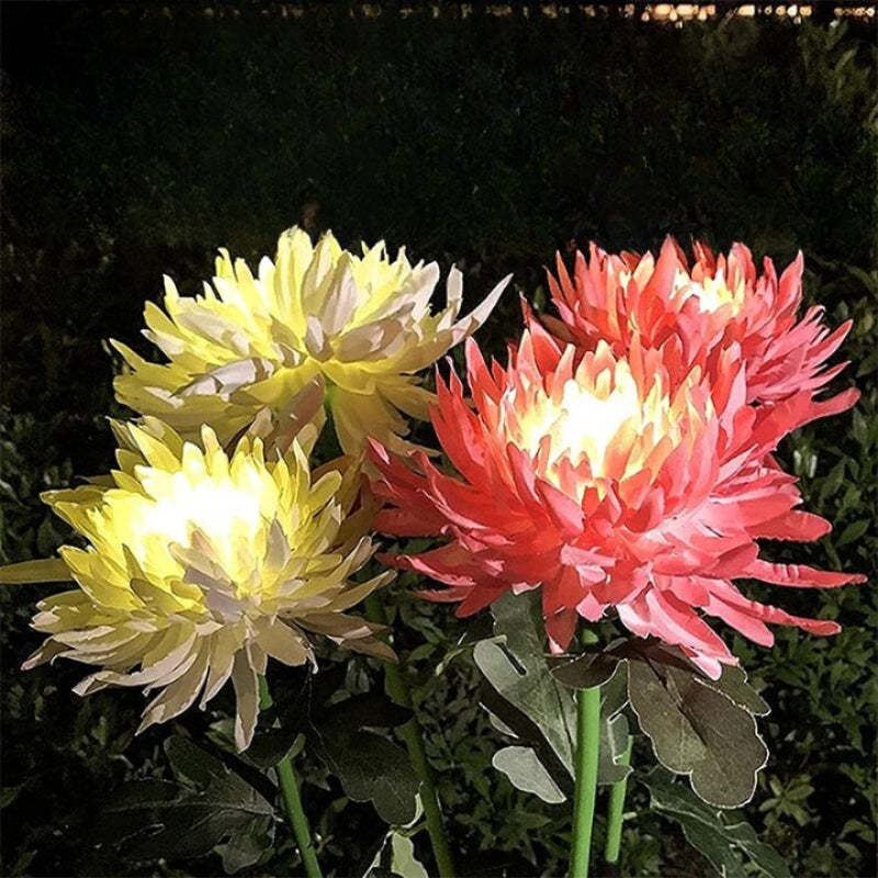 Outdoor Garden Flower Light-LED Solar Fairy Lights