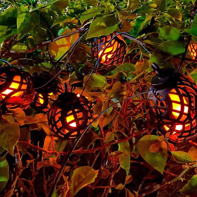 Solar Flame Ball Lamp LED-LED Solar Fairy Lights