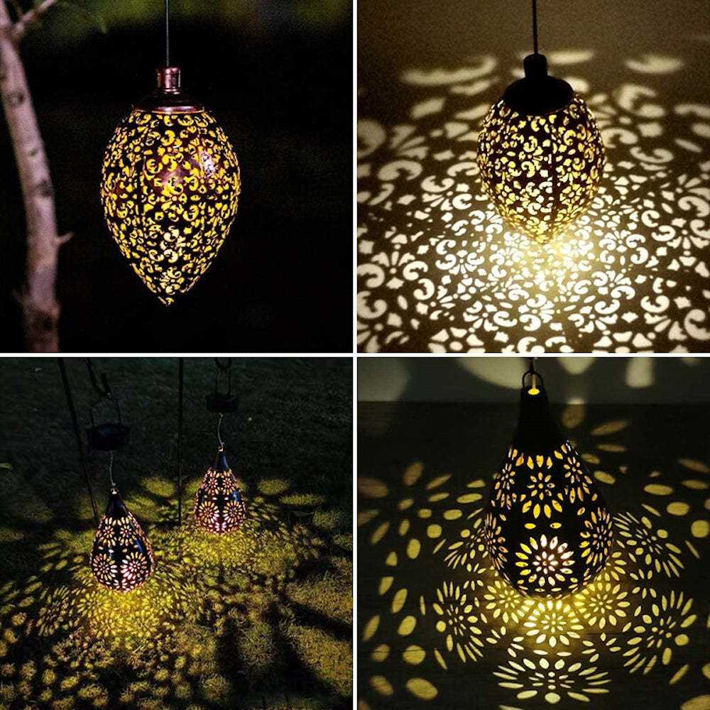 Solar LED Decorative Hanging Projector Lamp-LED Solar Fairy Lights
