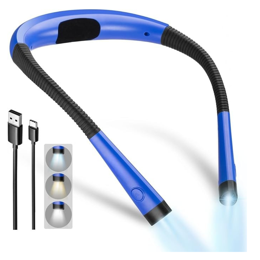 USB Rechargeable Bendable Book Light For Night Reading-LED Solar Fairy Lights