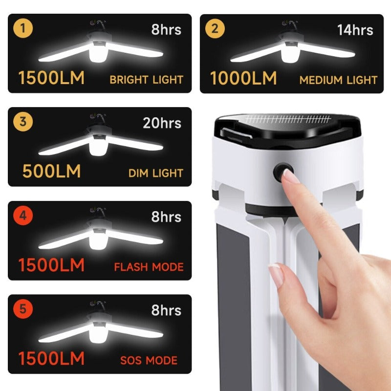 LED Solar Camping Lights-LED Solar Fairy Lights