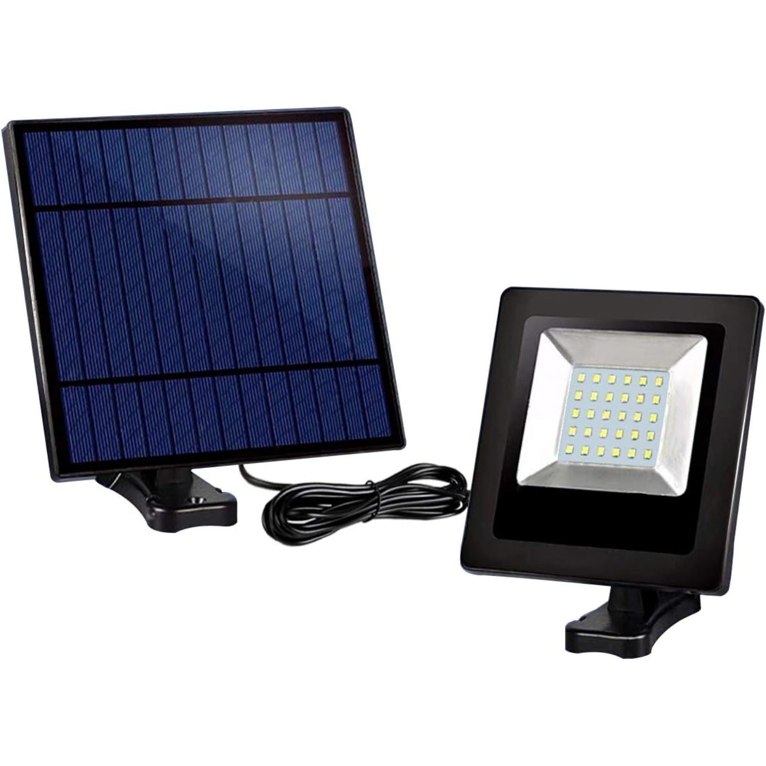Solar Powered LED Flood Light With Adjustable Panel-LED Solar Fairy Lights