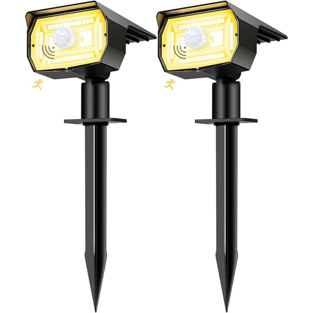 Weather Resistant Solar LED Pathway Light With Motion Detection-LED Solar Fairy Lights