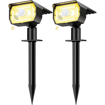 Weather Resistant Solar LED Pathway Light With Motion Detection-LED Solar Fairy Lights