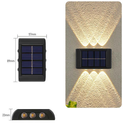 Solar Wall Lamp Outdoor-LED Solar Fairy Lights