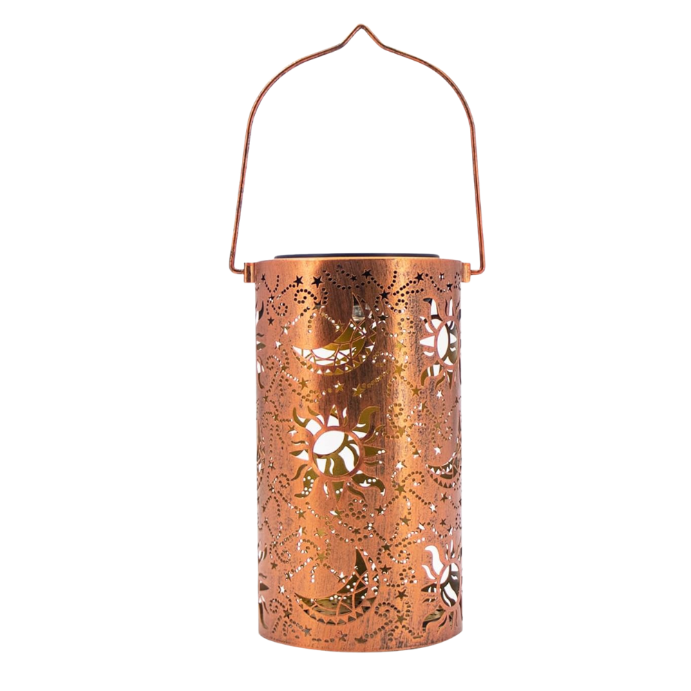 Dragonfly Metal Solar Garden Lantern