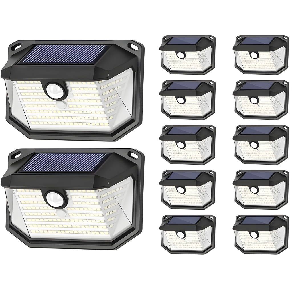 Super Bright 178 LEDs Motion Sensor Wall Light