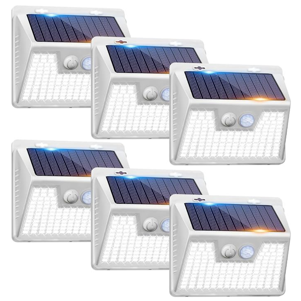 140 LED Solar Powered Waterproof Fence Light