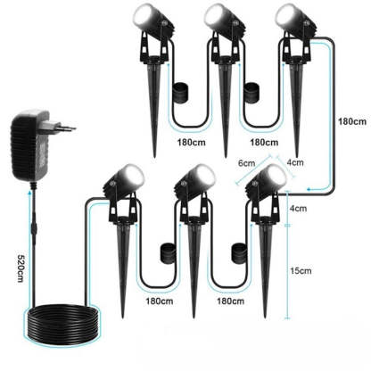 Decorative Outdoor 12V Lawn Lamp-LED Solar Fairy Lights