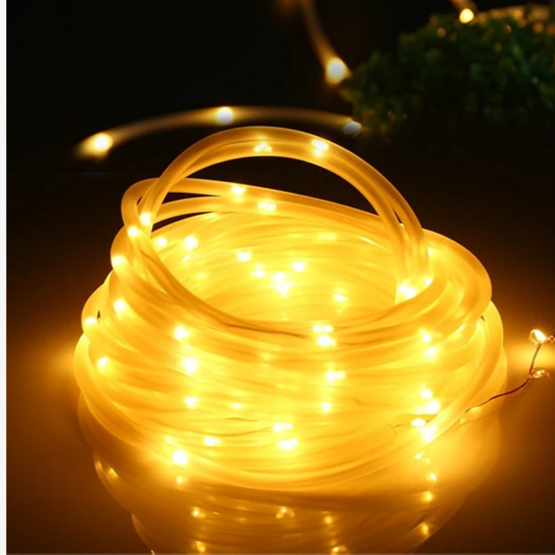 LED Solar Rope String Lights-LED Solar Fairy Lights