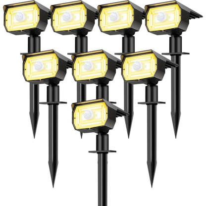 Weather Resistant Solar LED Pathway Light With Motion Detection-LED Solar Fairy Lights