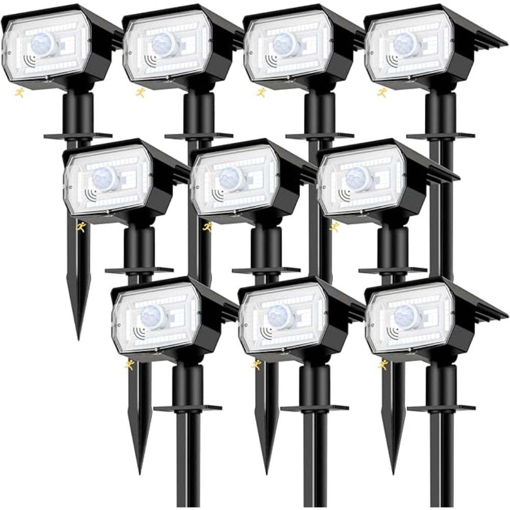 Weather Resistant Solar LED Pathway Light With Motion Detection-LED Solar Fairy Lights