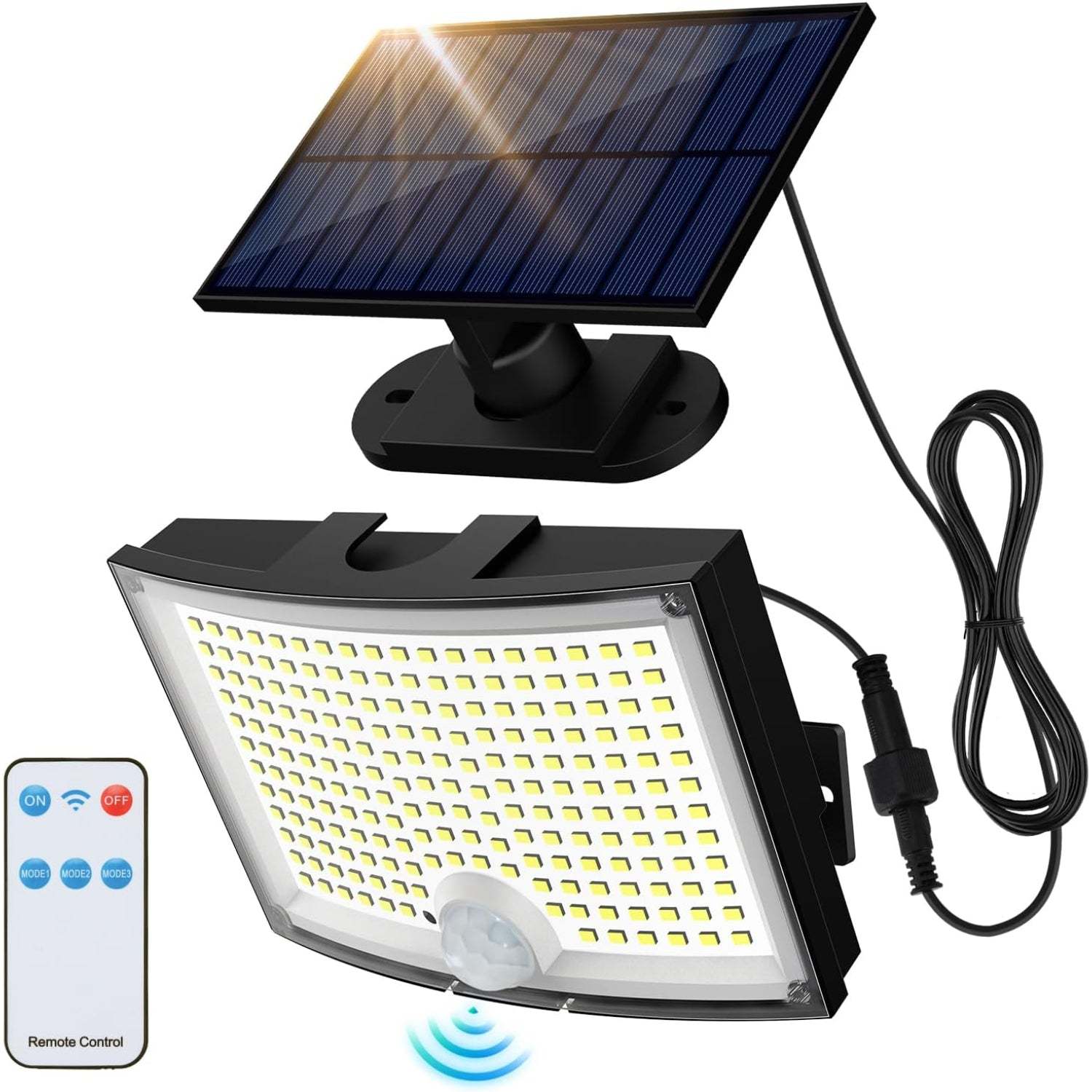 Solar Powered LED Motion Sensor Security Lights-LED Solar Fairy Lights