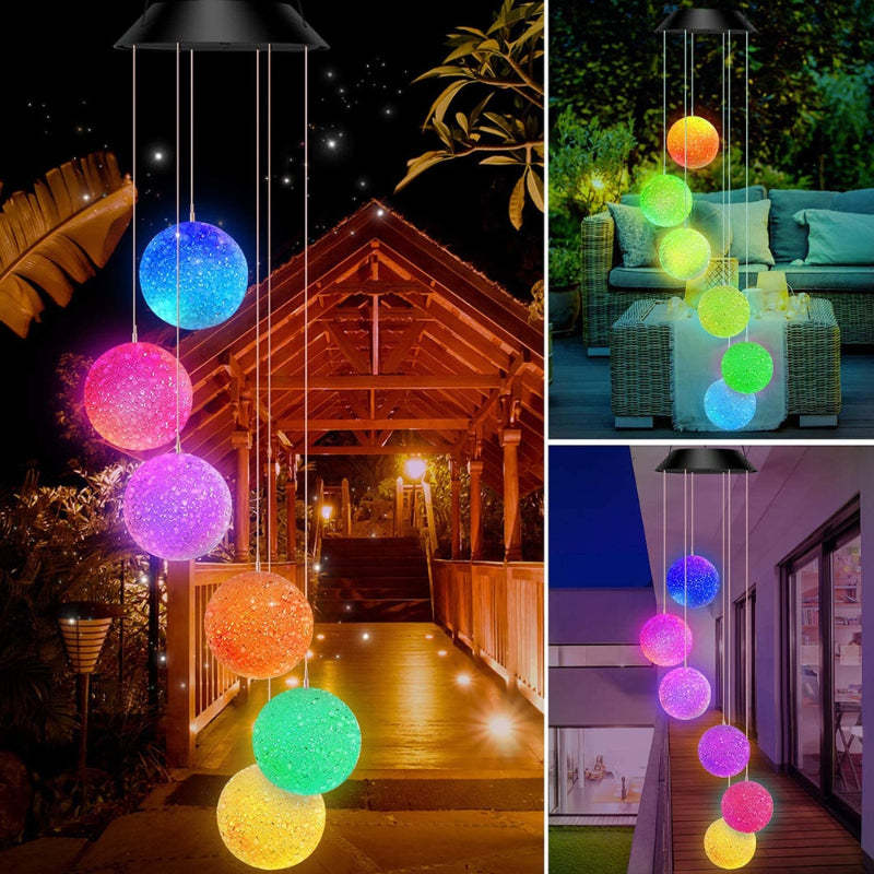 Decorative Hanging Ball Light-LED Solar Fairy Lights