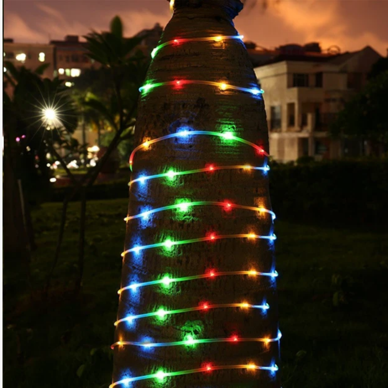 LED Solar Rope String Lights-LED Solar Fairy Lights