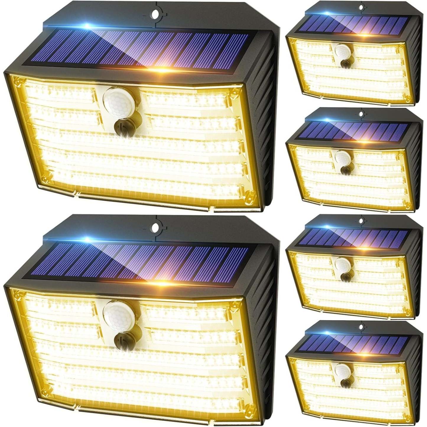Solar Motion Sensor Outdoor Wall Light-LED Solar Fairy Lights