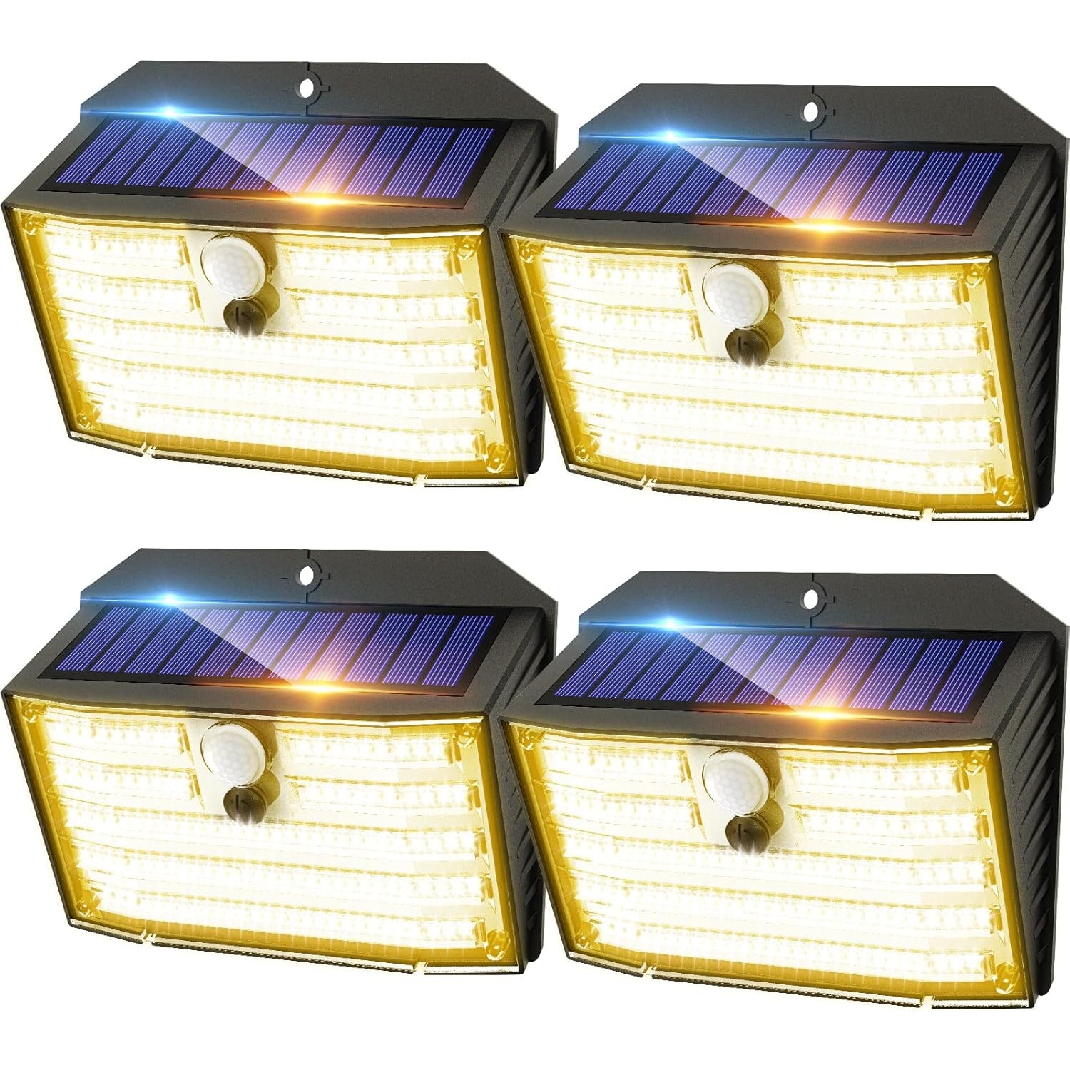 Solar Motion Sensor Outdoor Wall Light-LED Solar Fairy Lights