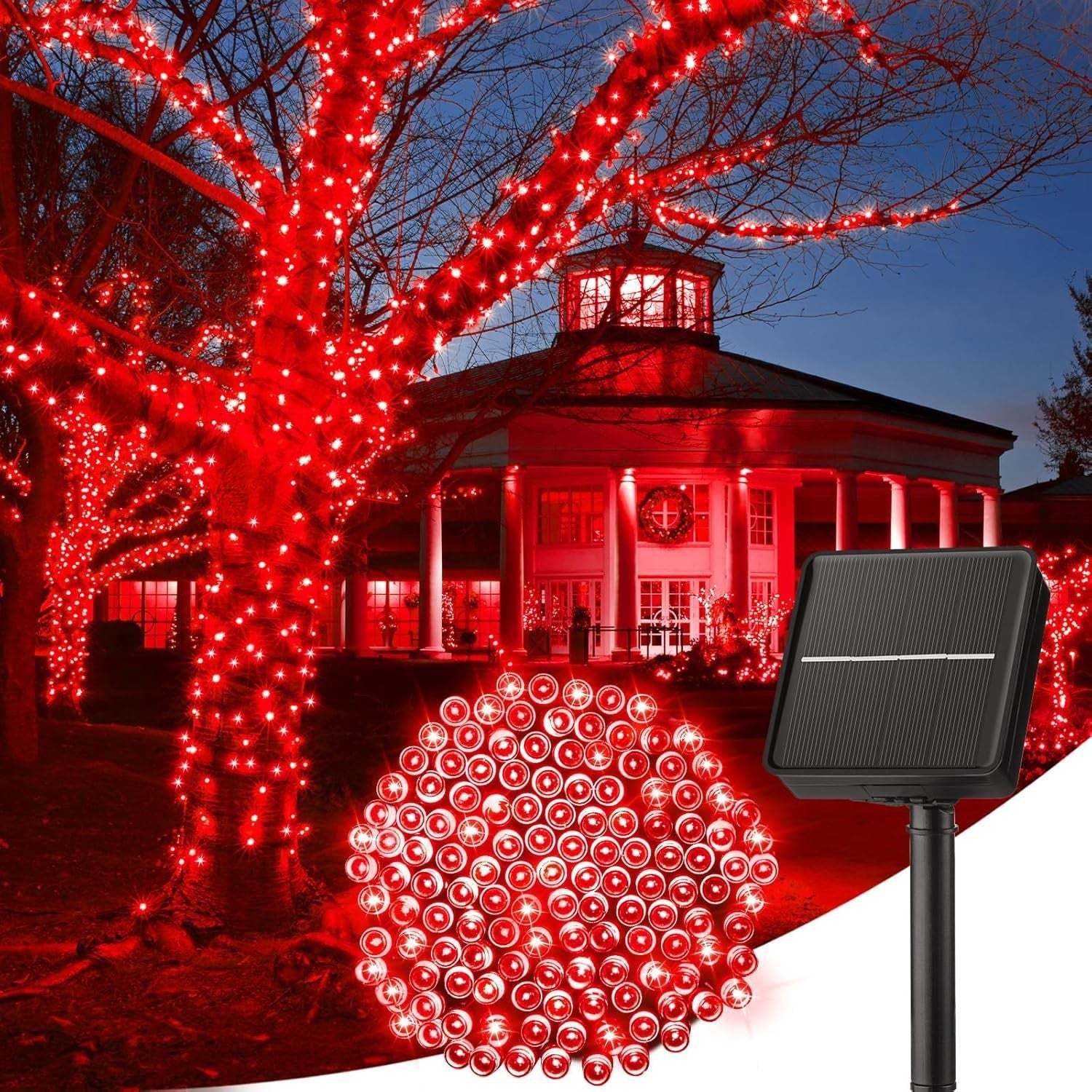 Decorative Solar String Lights For Patios And Yards-LED Solar Fairy Lights