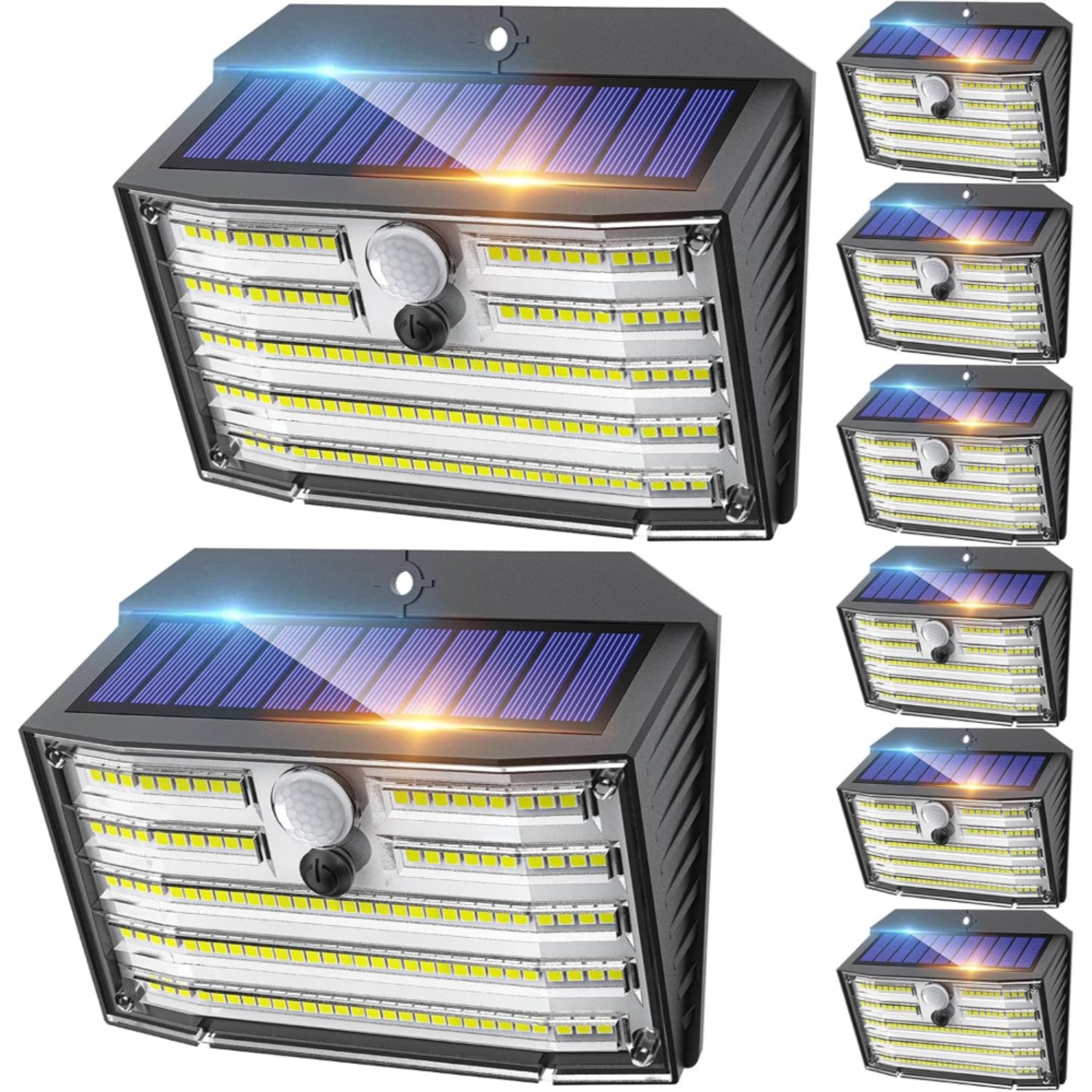 Solar Motion Sensor Outdoor Wall Light-LED Solar Fairy Lights