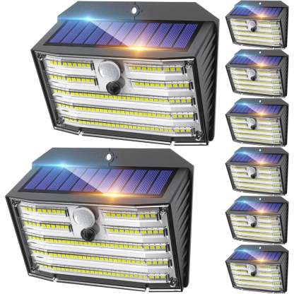 Solar Motion Sensor Outdoor Wall Light-LED Solar Fairy Lights