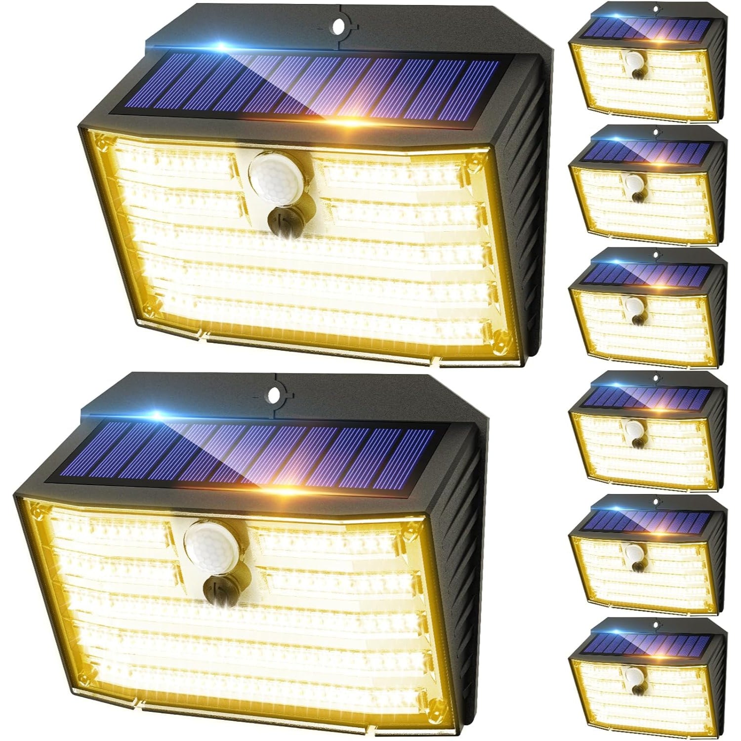 Solar Motion Sensor Outdoor Wall Light-LED Solar Fairy Lights