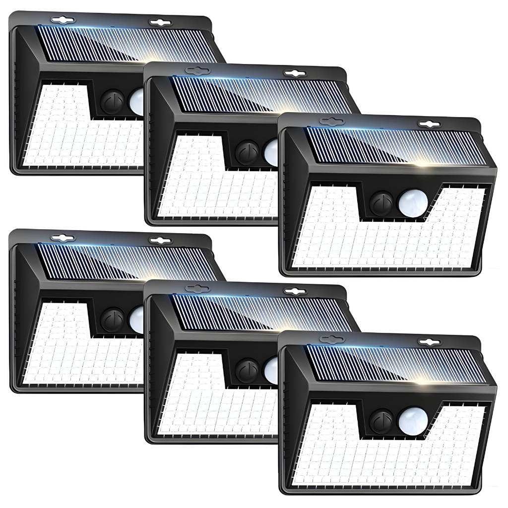 140 LED Solar Powered Waterproof Fence Light