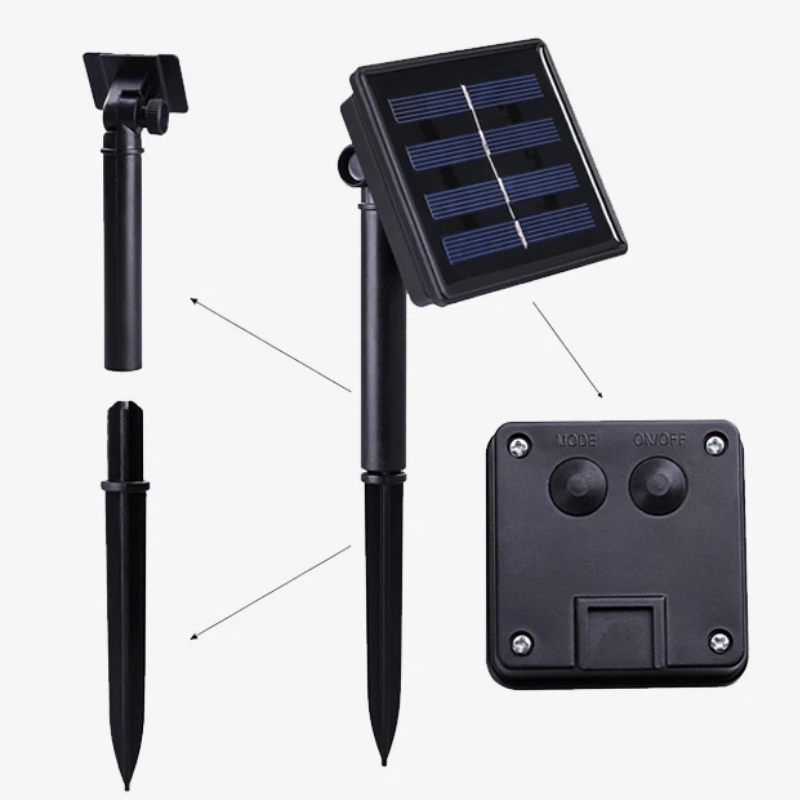 LED Solar Rope String Lights-LED Solar Fairy Lights