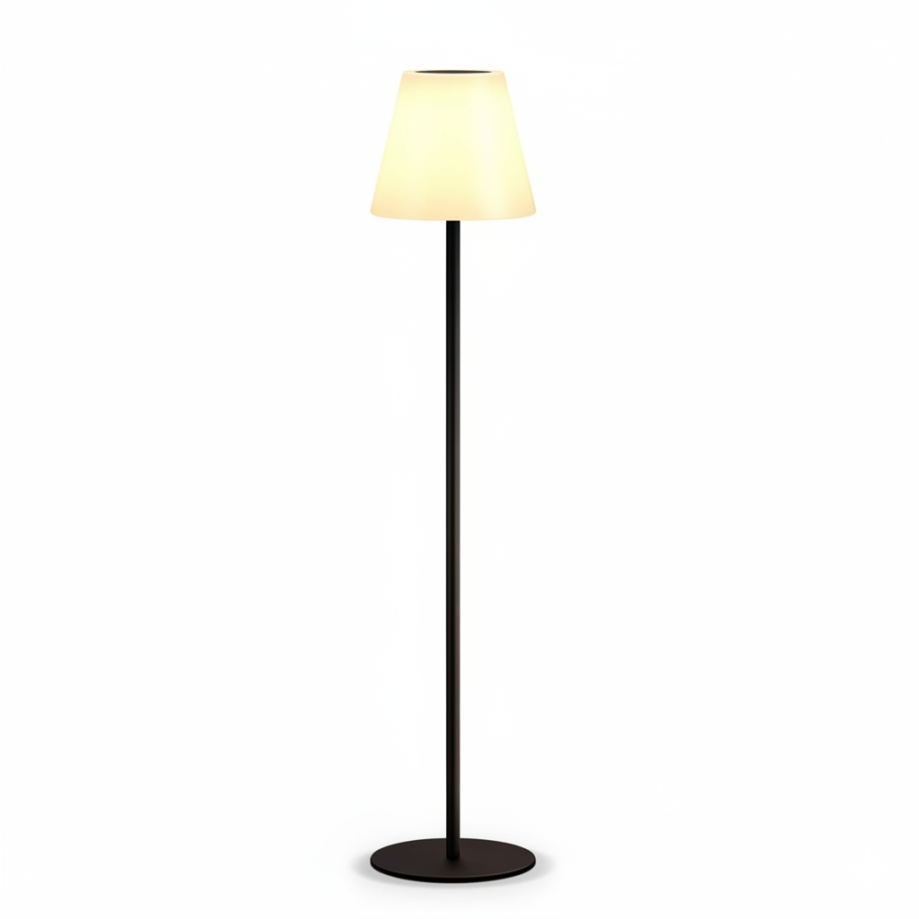 Cordless Dimmable RGB Solar Floor Lamp