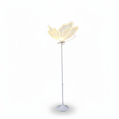 3 Color Butterfly Floor Lamp With LED Lighting For Home