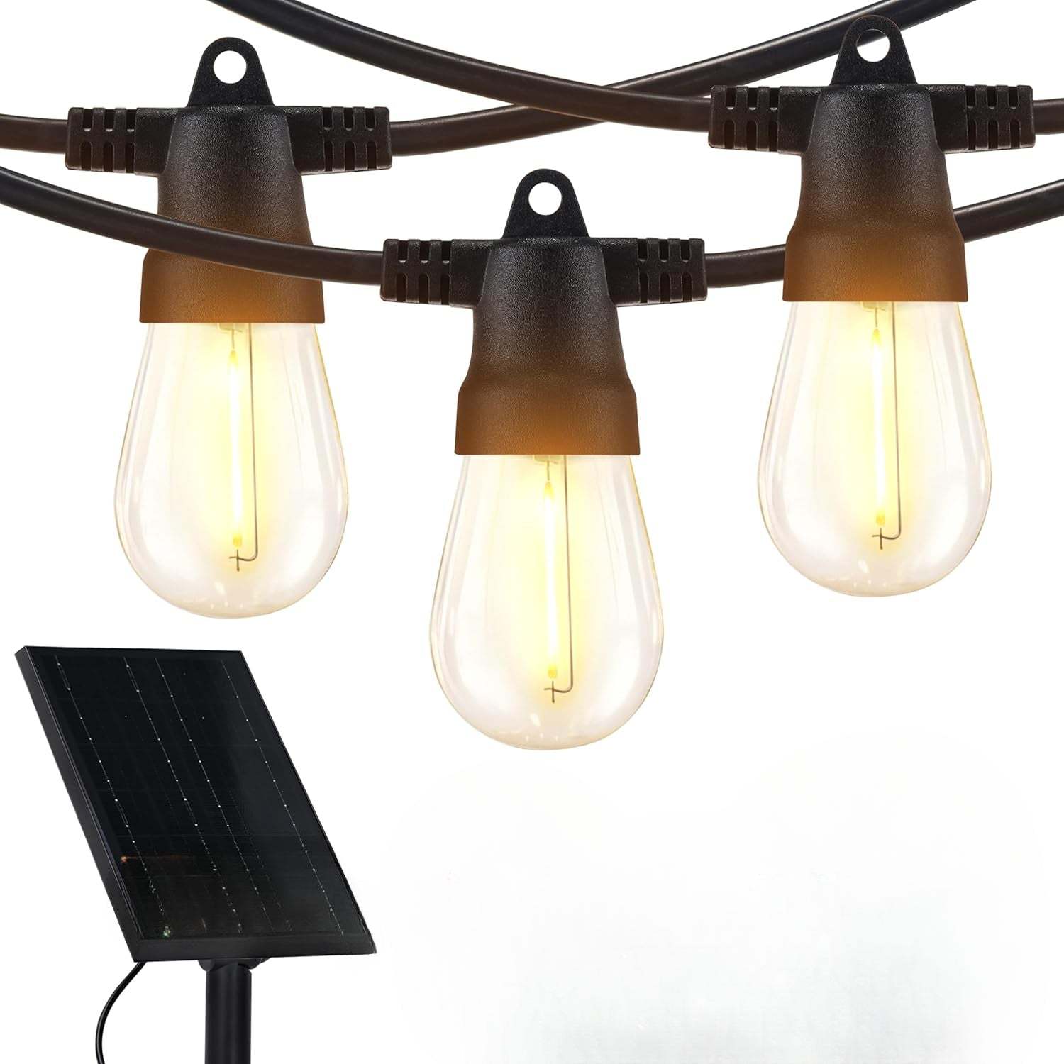 Solar Powered Outdoor LED Lights With Remote Control-LED Solar Fairy Lights