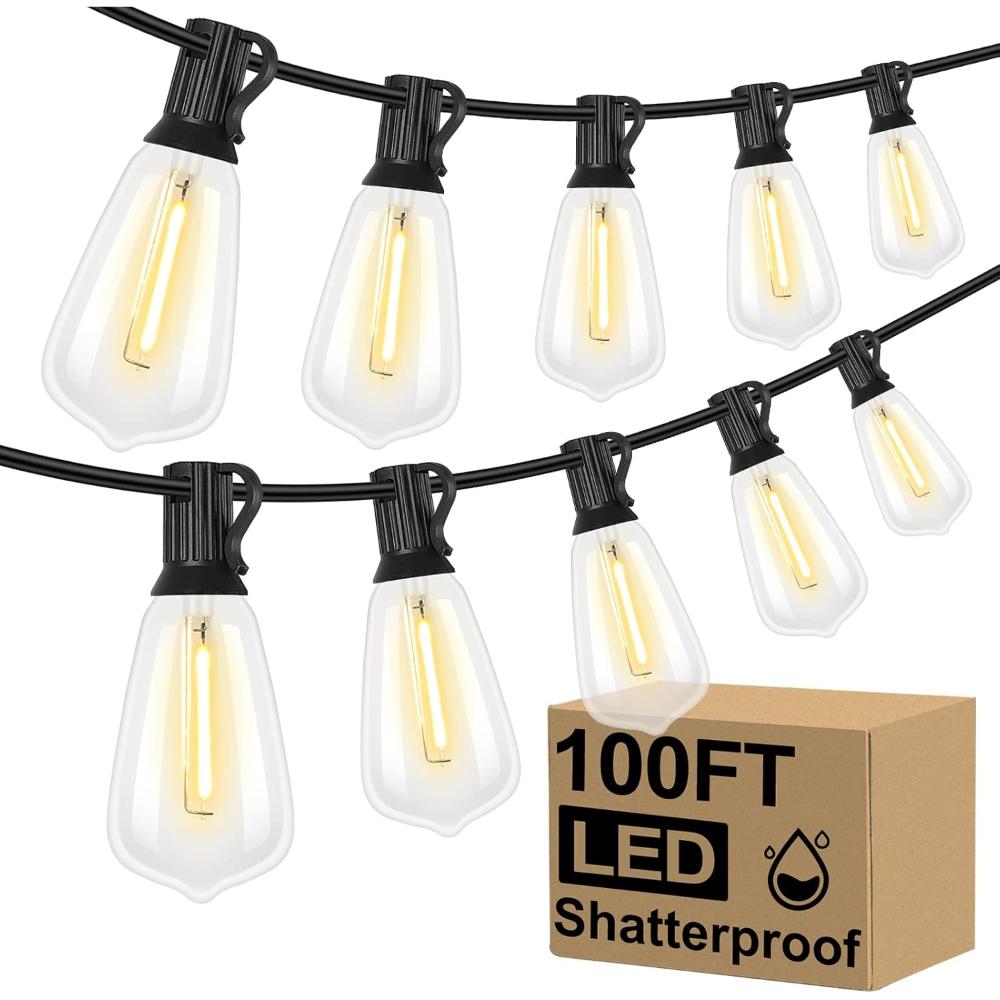 Weatherproof And Shatterproof String Lights For Patio-LED Solar Fairy Lights