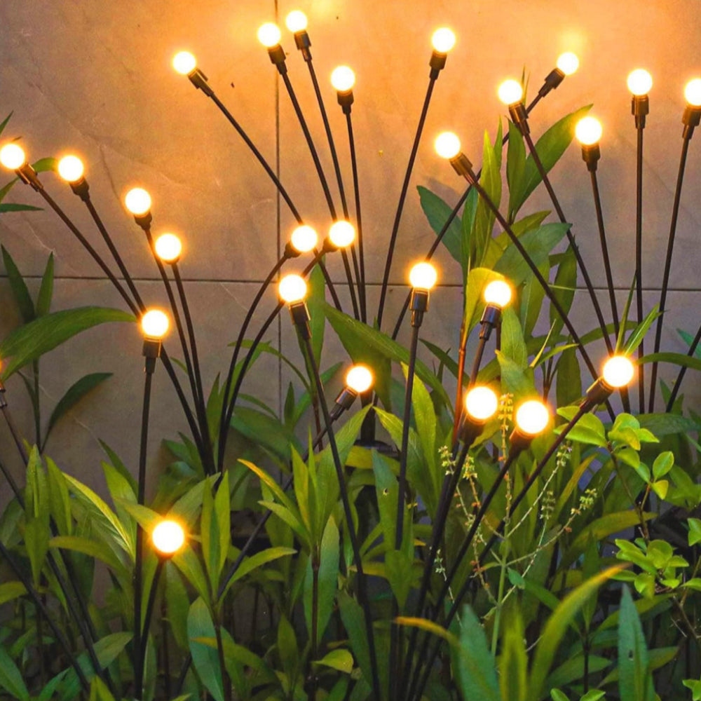 Swaying Firefly Solar Lights For Yard And Lawn Decor-LED Solar Fairy Lights
