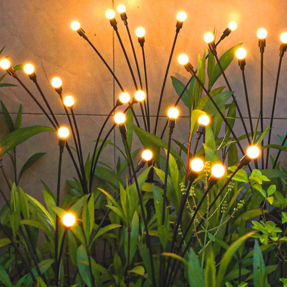 Swaying Firefly Solar Lights For Yard And Lawn Decor-LED Solar Fairy Lights