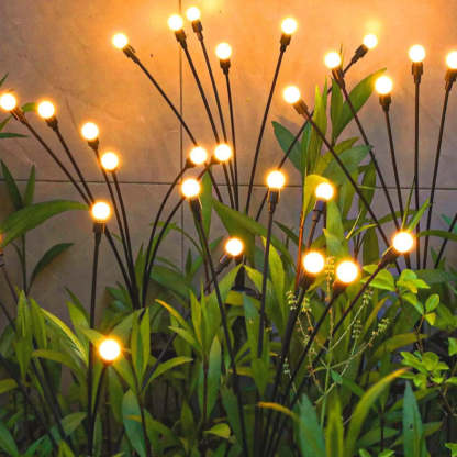Swaying Firefly Solar Lights For Yard And Lawn Decor-LED Solar Fairy Lights