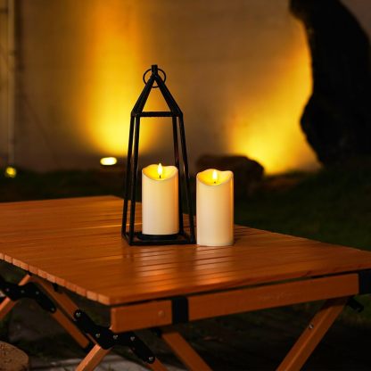 Battery Operated Flameless Candles With Remote Control And Timer