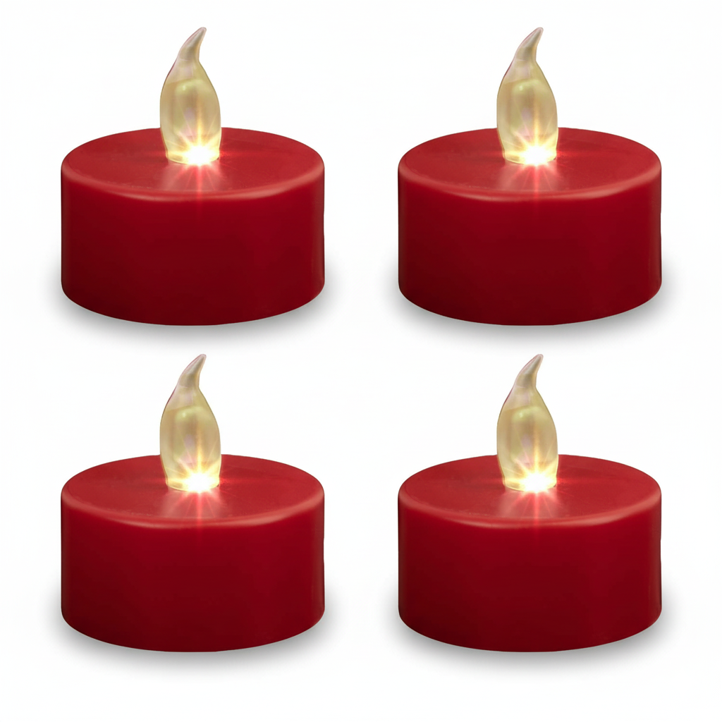 Battery Operated LED Tea Lights Set