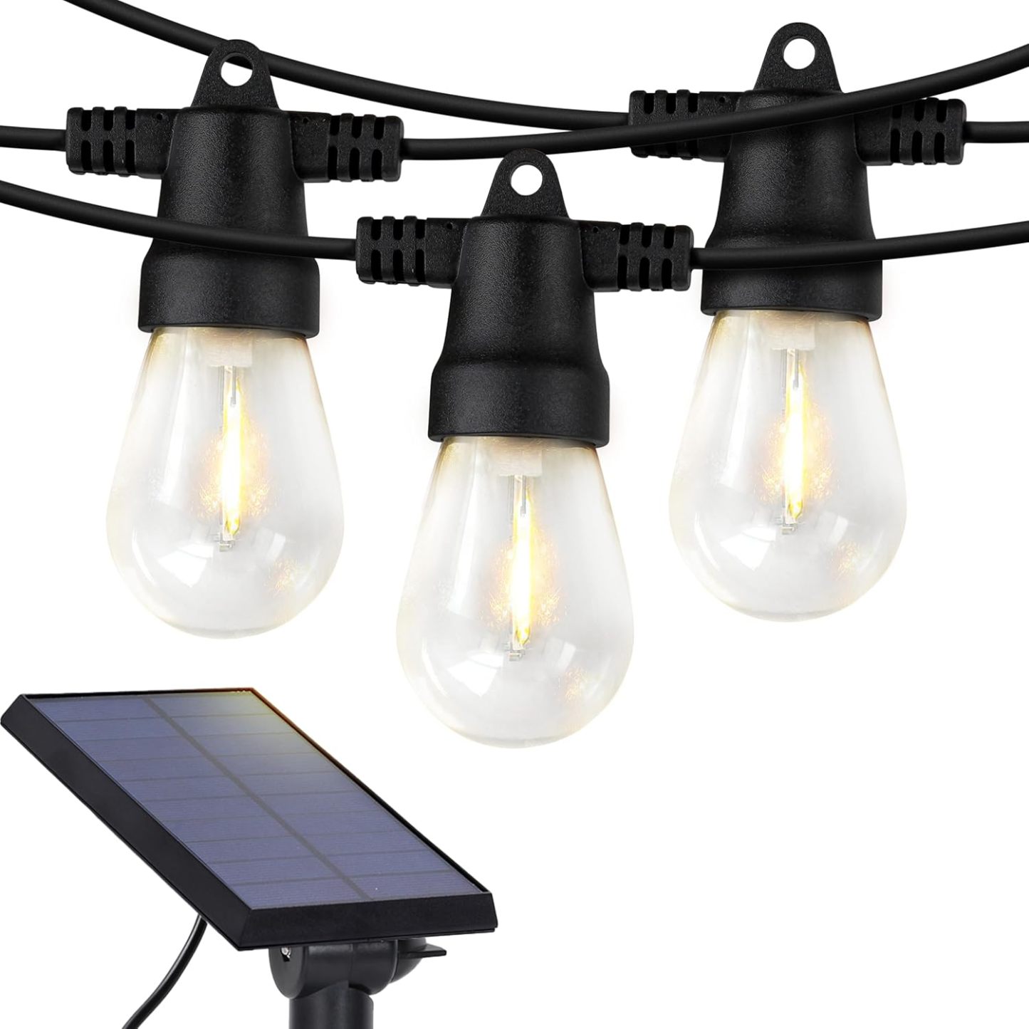 Solar Powered Outdoor LED Lights With Remote Control-LED Solar Fairy Lights