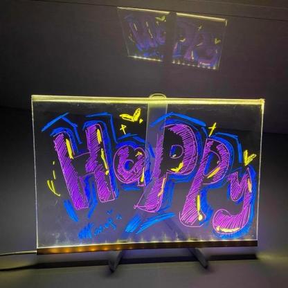 Children's LED Note Board with Colors - Solar Flame Torch